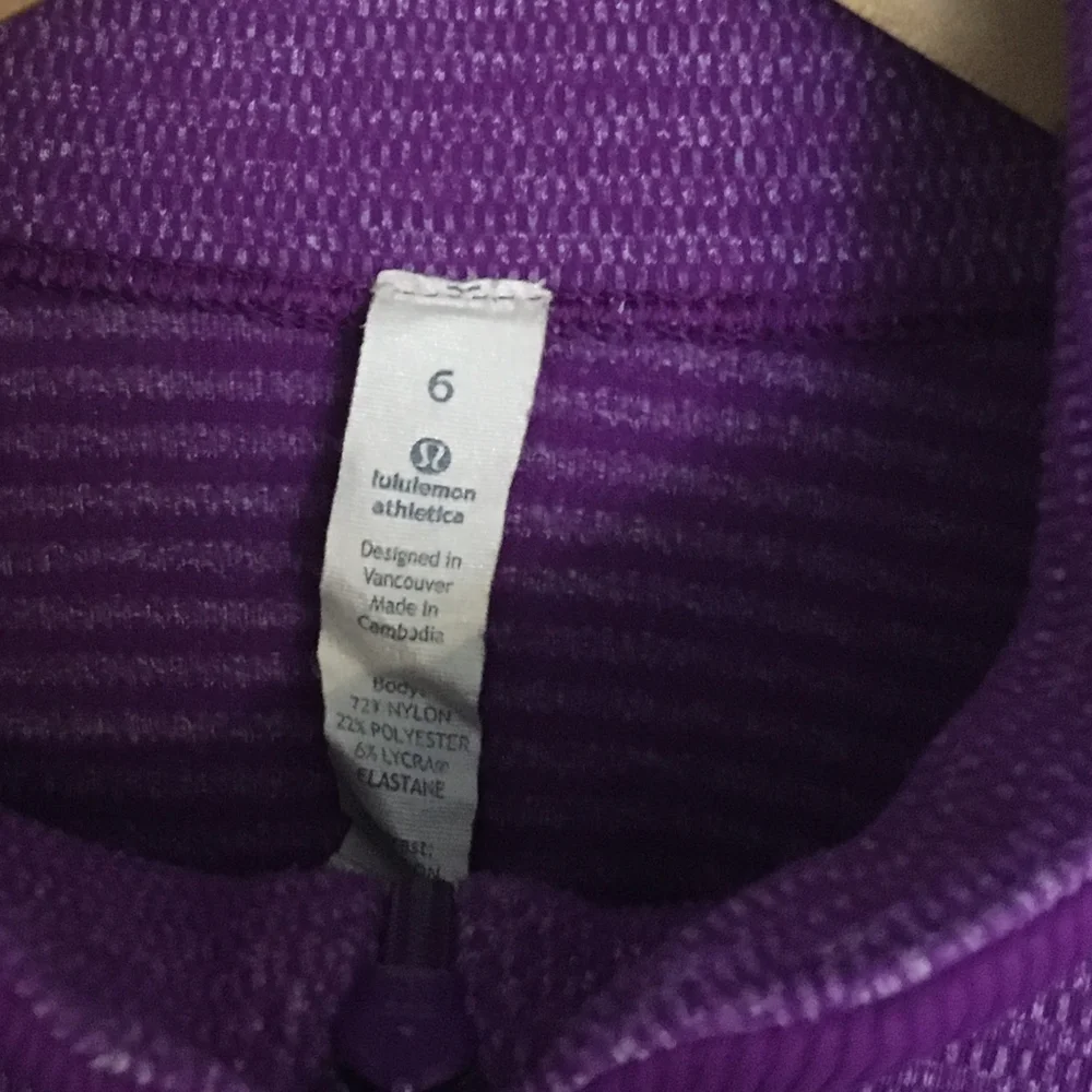Lululemon Runderful 1/2 Zip - Picture 5 of 5